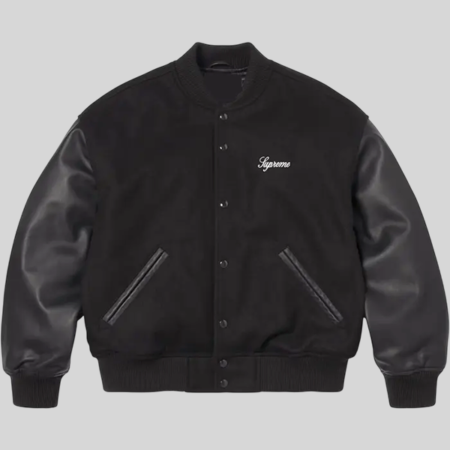 Supreme SS26 Cross Varsity Jacket