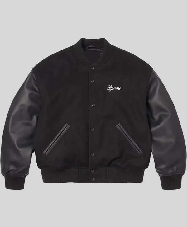 Supreme SS26 Cross Varsity Jacket