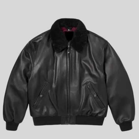 Supreme Schott Shearling Collar Bomber Jacket
