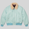 Supreme Schott Shearling Collar Bomber Jacket For Sale