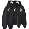 Supreme X Playboy Hooded MA-1 Jacket Shop Now