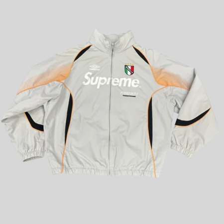 Supreme x Umbro Grey Track Jacket