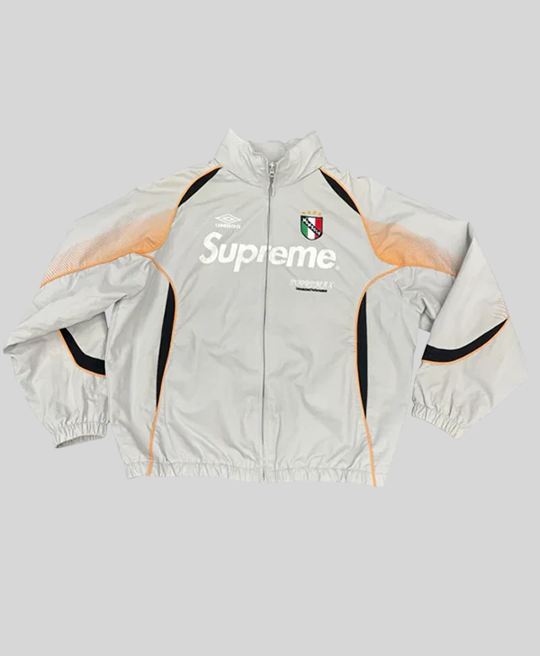 Supreme x Umbro Grey Track Jacket