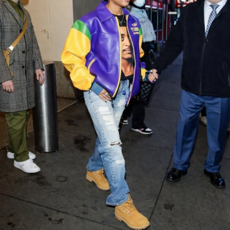Teyana Taylor Rocking 2026 NYC Pelle Pelle Jacket
