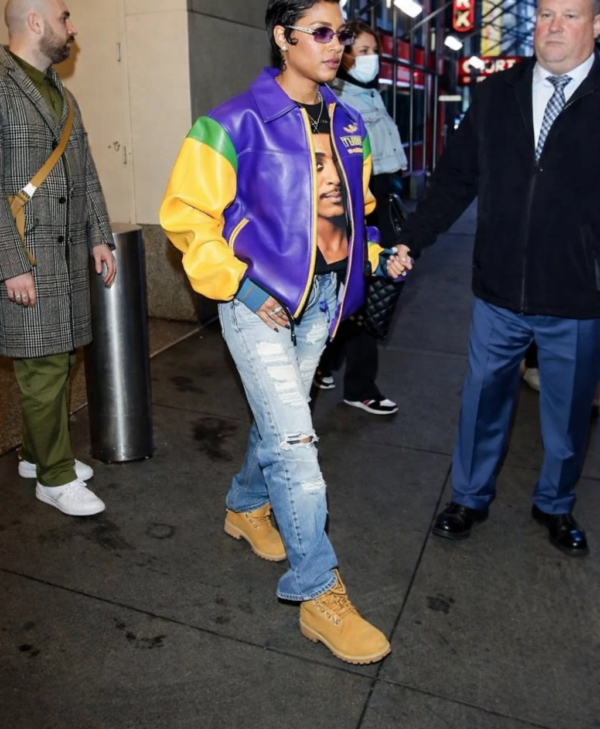 Teyana Taylor Rocking 2026 NYC Pelle Pelle Jacket