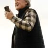 The Madison S01 Kurt Russell Black Quilted Vest