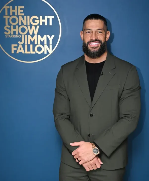 The Tonight Show Roman Reigns Suit