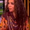 The View 2026 Sunny Hostin Jewel Printed Blouse