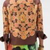 The View 2026 Sunny Hostin Jewel Printed Blouse for sale