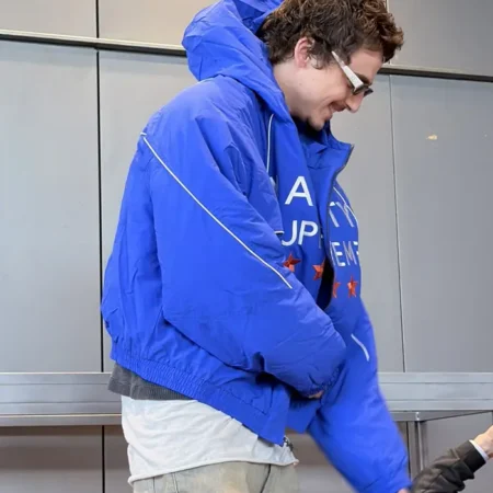 Timothée Chalamet Marty Supreme Japan Jacket for sale