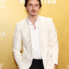 Timothée Chalamet White Blazer