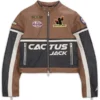 Travis Scott Cactus Jack Leather Jacket