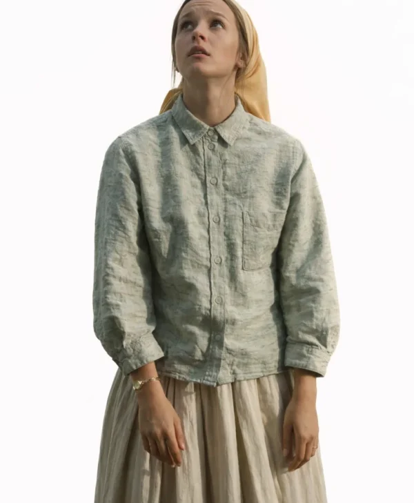 Unchosen Blue Cotton Shirt