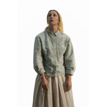 Unchosen Molly Windsor Blue Cotton Shirt