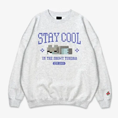 Very Cool x Minecraft Tundra Crewneck Sweatshirt