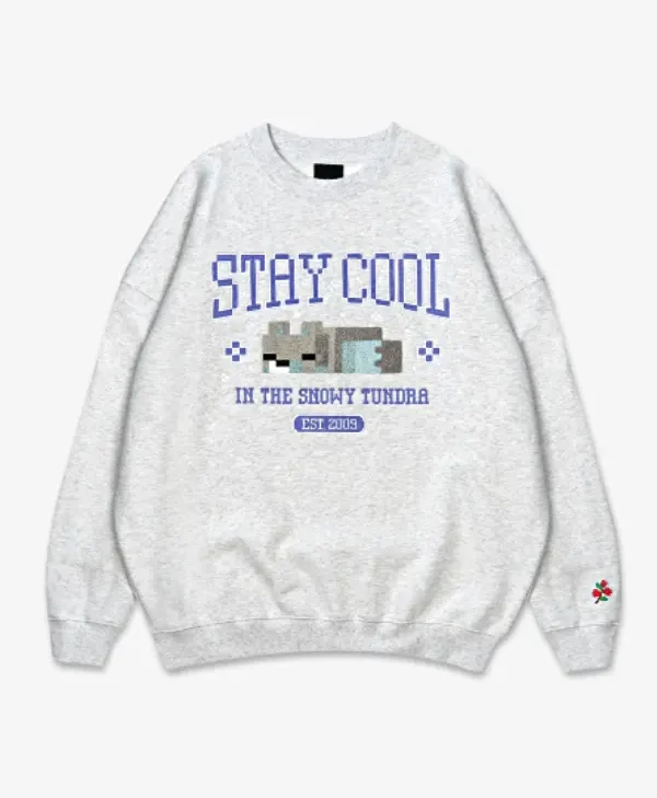 Very Cool x Minecraft Tundra Crewneck Sweatshirt