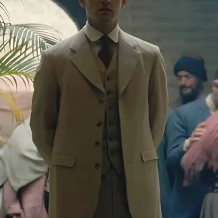 Young Sherlock 2026 Hero Tiffin Beige Suit