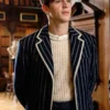 Young Sherlock 2026 Hero Tiffin Striped Blazer