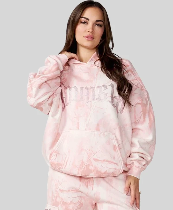 Youngla Pink Camo Hoodie