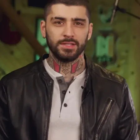 Zayn Malik AllSaints Harwood Leather Biker Jacket