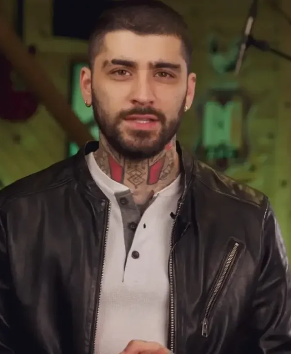 Zayn Malik AllSaints Harwood Leather Biker Jacket