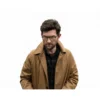 buy Adam Scott Hokum 2026 Brown Trench Coat