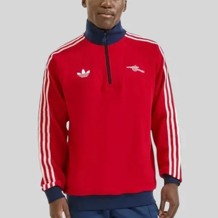 buy Arsenal Adidas 25-26 Half Zip Jacket
