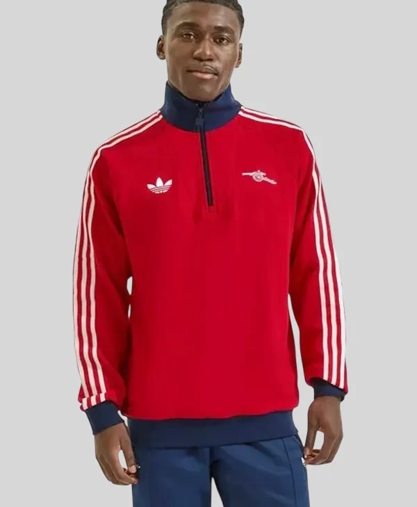 buy Arsenal Adidas 25-26 Half Zip Jacket