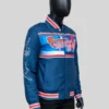 buy Atlanta Braves Usher Blue Varsity Jacke