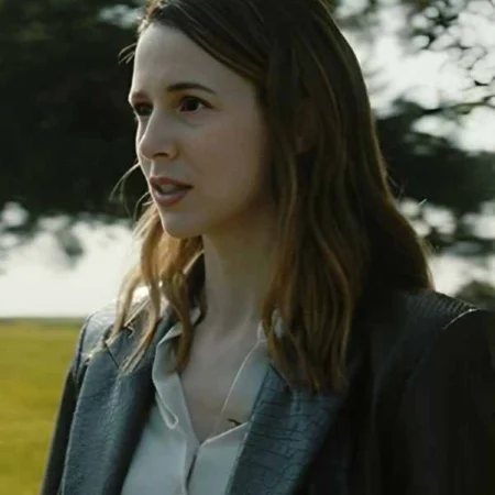 buy Cross S2 Alona Tal Croc-Effect Brown Leather Blazer