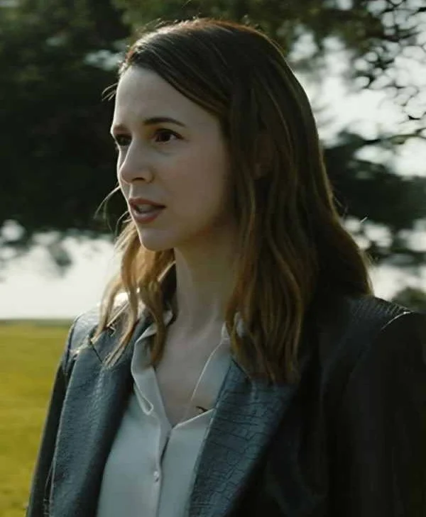 buy Cross S2 Alona Tal Croc-Effect Brown Leather Blazer