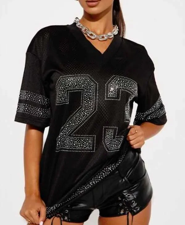 buy DMV 2026 Gigi Zumbado Black Embellished Jersey