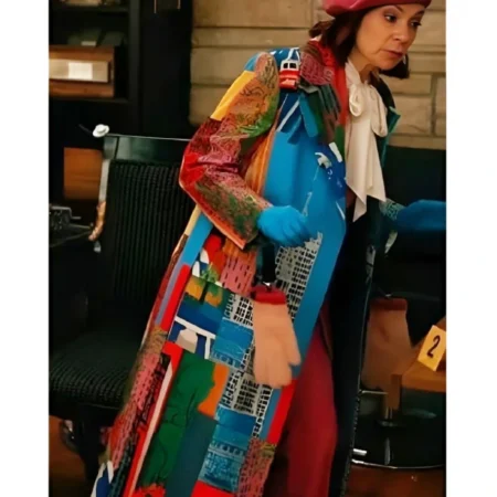 buy Elsbeth S3 Carrie Preston NY City Printed Coat