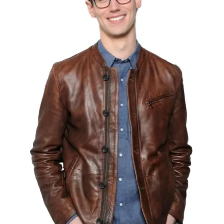 buy Gotham Edward Nygma Brown Jacket