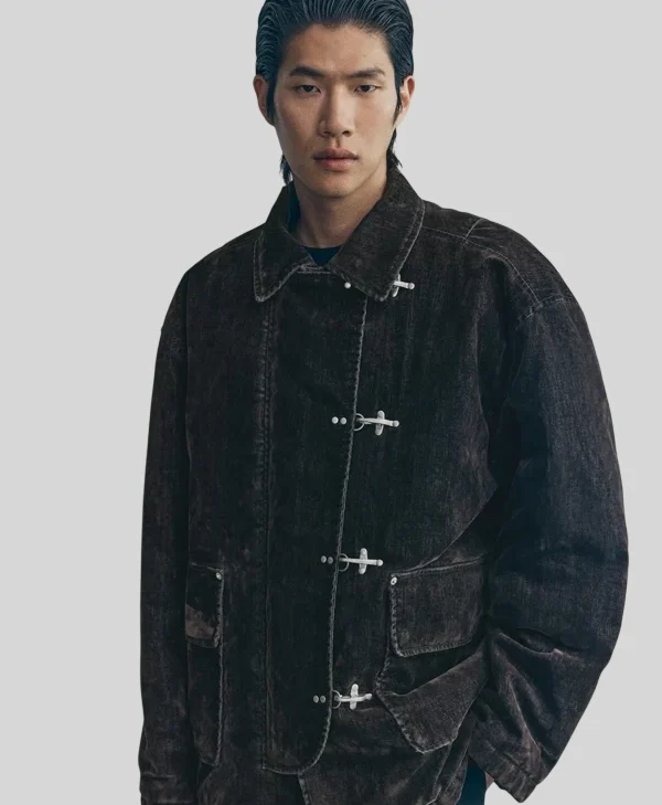 buy H&M Atelier Brushed Twill Workwear Jacket