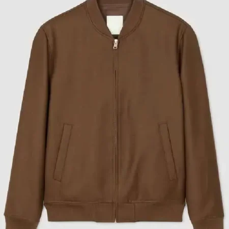 buy Hart Hoxton CIA S01 Brown Bomber Jacket