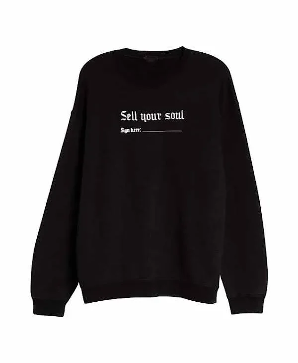 buy House of Villains S3 Christine Quinn Black Sweatshirt