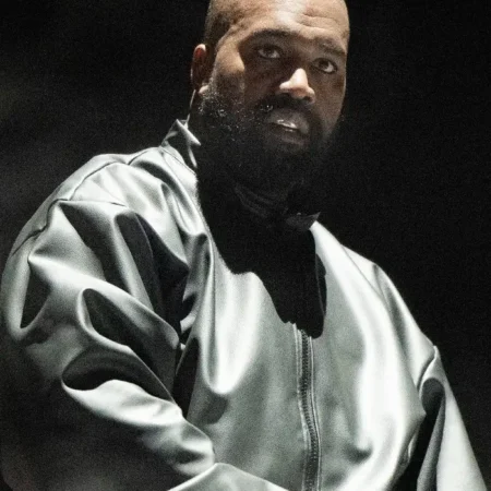 buy Kanye West Mexico City Black Leather Jacket