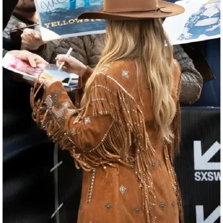 buy Lainey Wilson SXSW Premiere Fringe Coat
