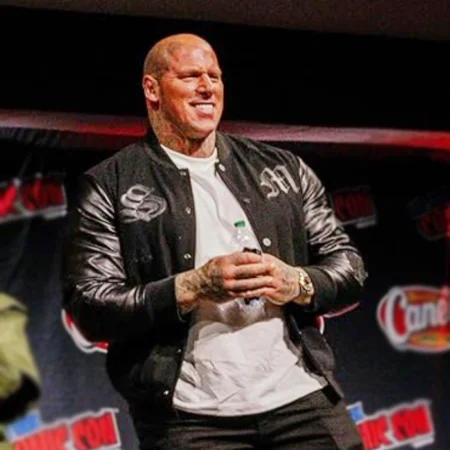 buy Martyn Ford Mortal Kombat 2 Black Varsity Jacket