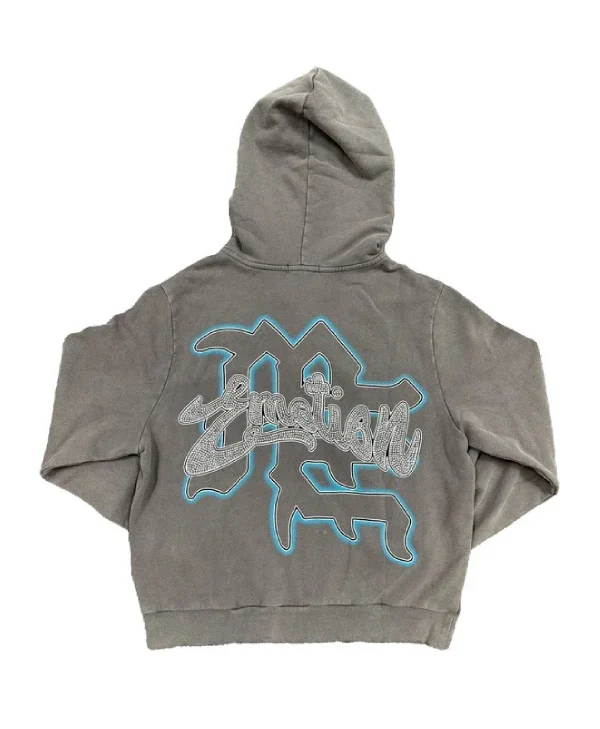 buy Mixed Emotions Angel Rhinestone Hoodie