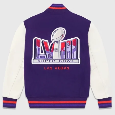 buy OVO x NFL Super Bowl LVIII Varsity Jacket