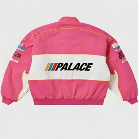 buy Palace Fast Pink Bomber Cotton Jacket