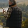 buy The Madison S01 Kurt Russell Black Quilted Vest