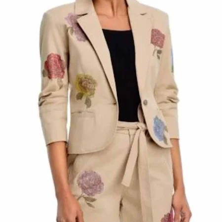 buy The Social 2026 Melissa Leong Floral Blazer