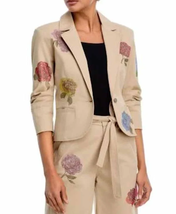 buy The Social 2026 Melissa Leong Floral Blazer