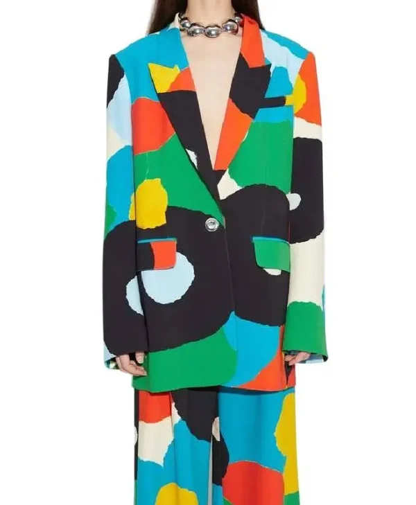 buy Top Chef S23 Colorblock Blazer