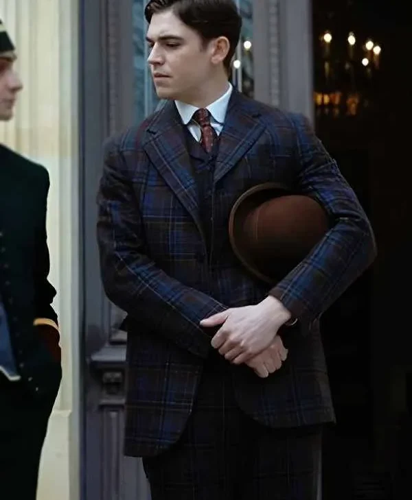 buy Young Sherlock 2026 Hero Tiffin Plaid Suit
