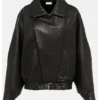 shop The Madison 2026 Beau Garrett Black Leather Jacket