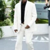ASAP Rocky white suit